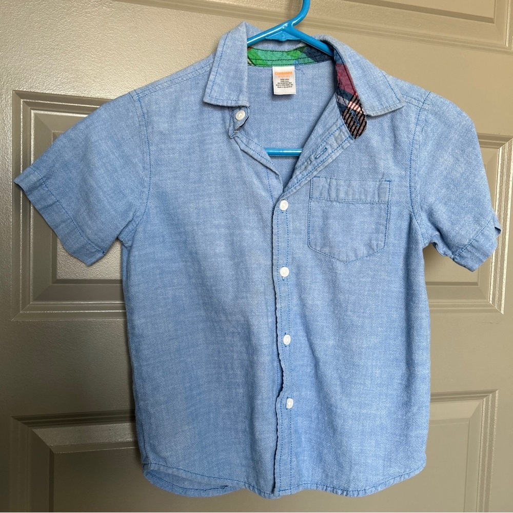 Gymboree boys shirt button up size s